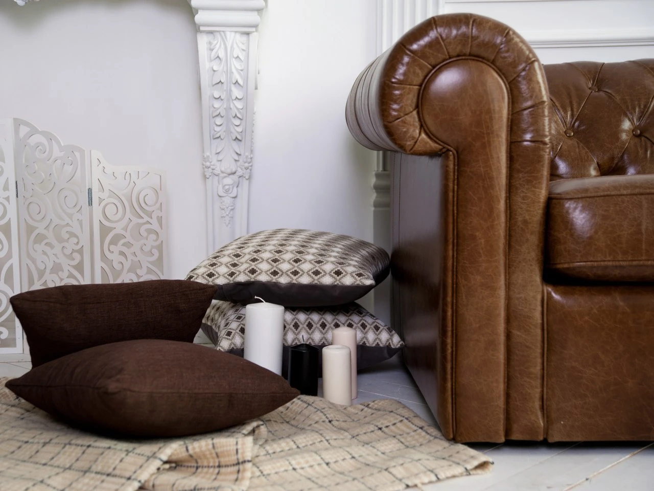 заказать Диван Chesterfield с механизмом трансформации