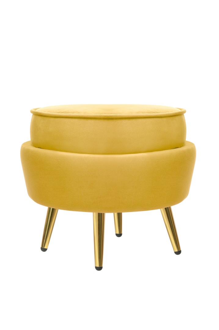 купить Пуф Pearl Adorn Yellow в Москве купить Пуф Pearl Adorn Yellow