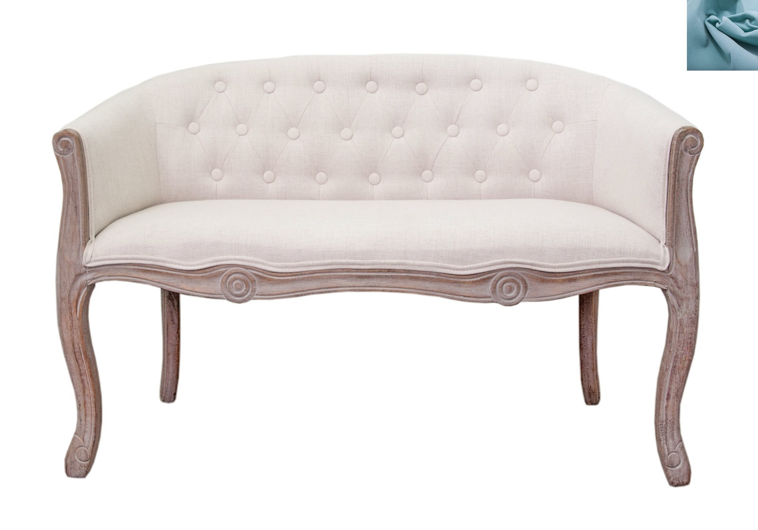 фото Диван Kandy Double Beige цвет голубой в интерьере в Санкт-Петербурге