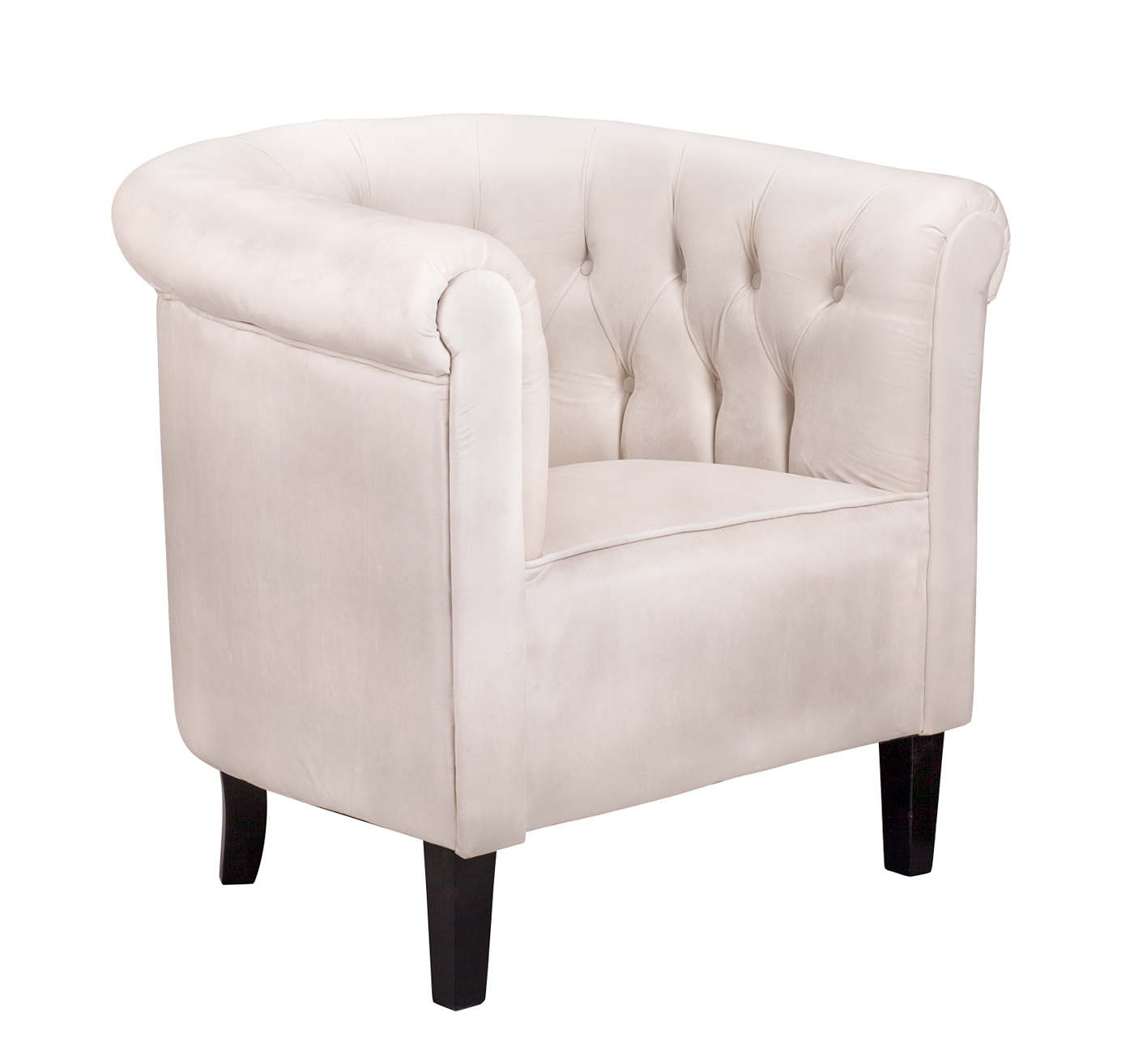 купить Низкое кресло Swaun Beige Velvet