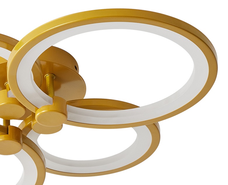 купить Люстра Oris 4 rings gold