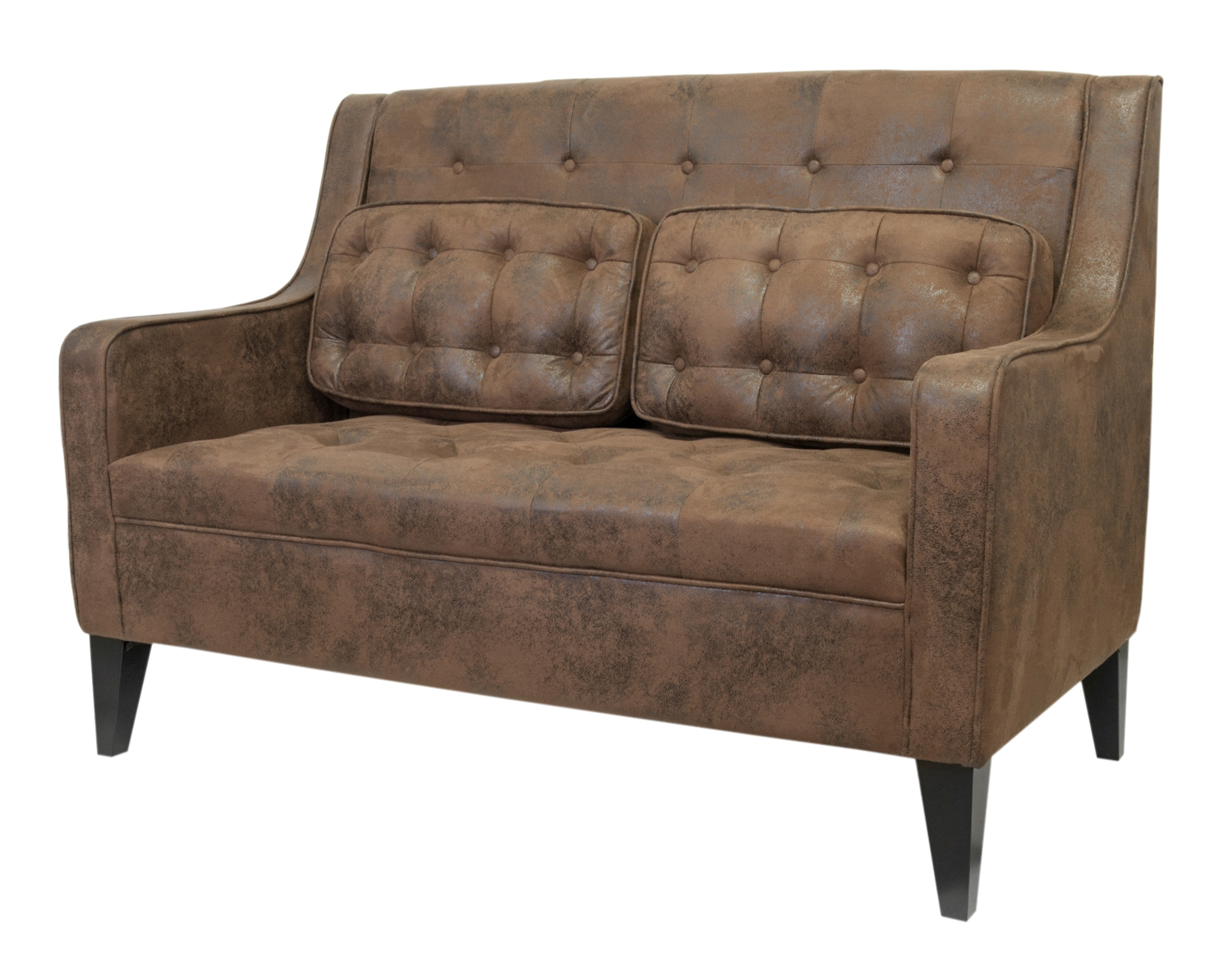 купить Прямой двухместный диван Hublon фиолетовый в Москве купить Прямой двухместный диван Hublon фиолетовый