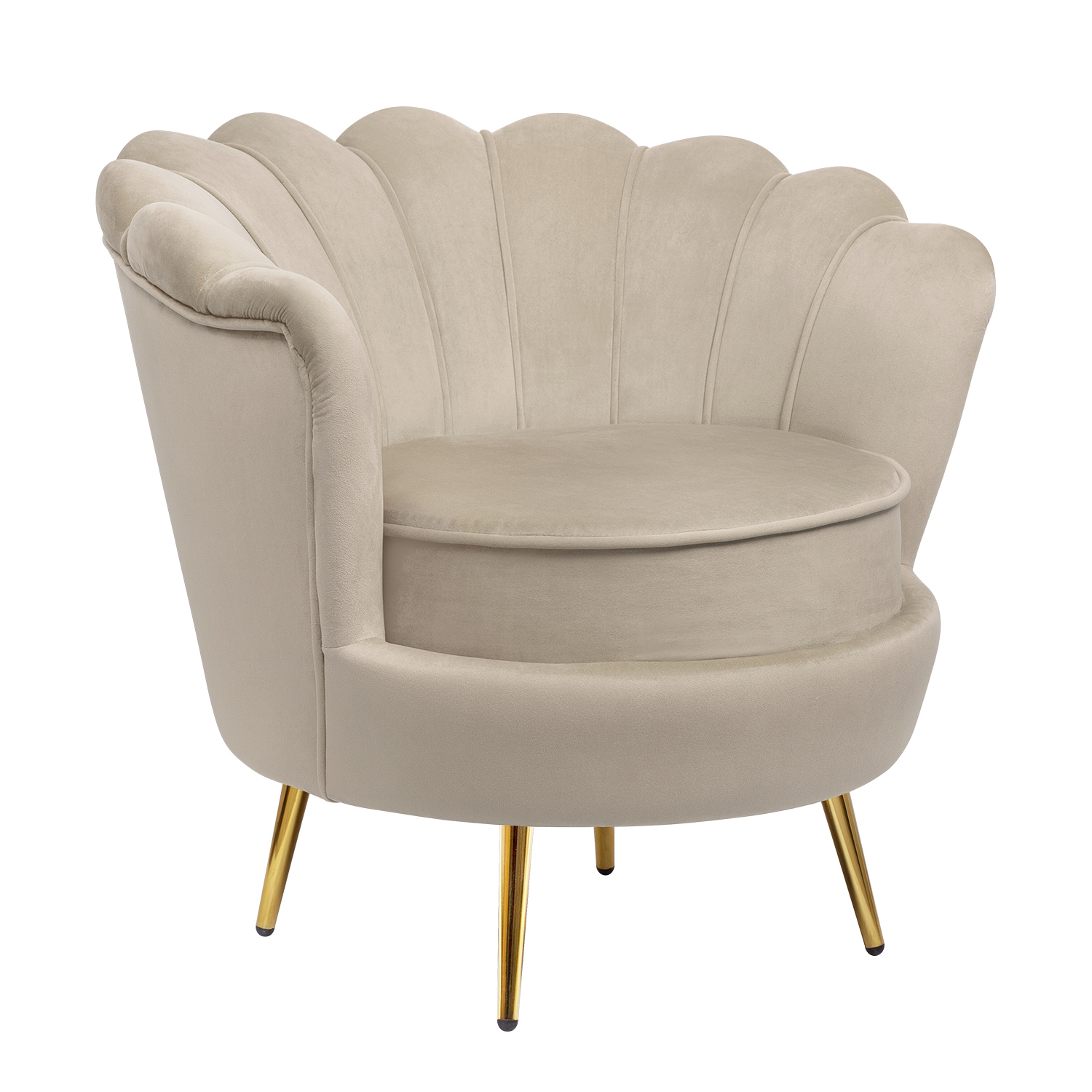 купить Низкое кресло ракушка Pearl Taupe в Москве купить Низкое кресло ракушка Pearl Taupe