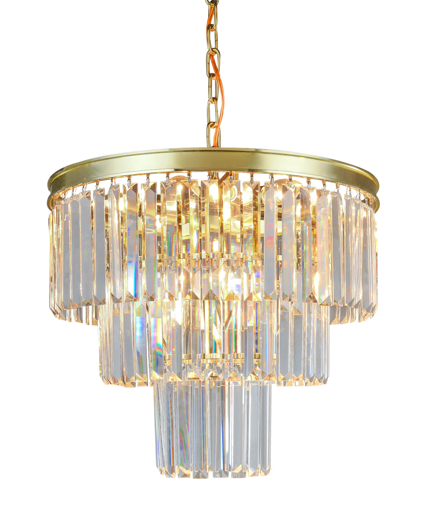 купить Люстра Odeon 3 Rings Gold