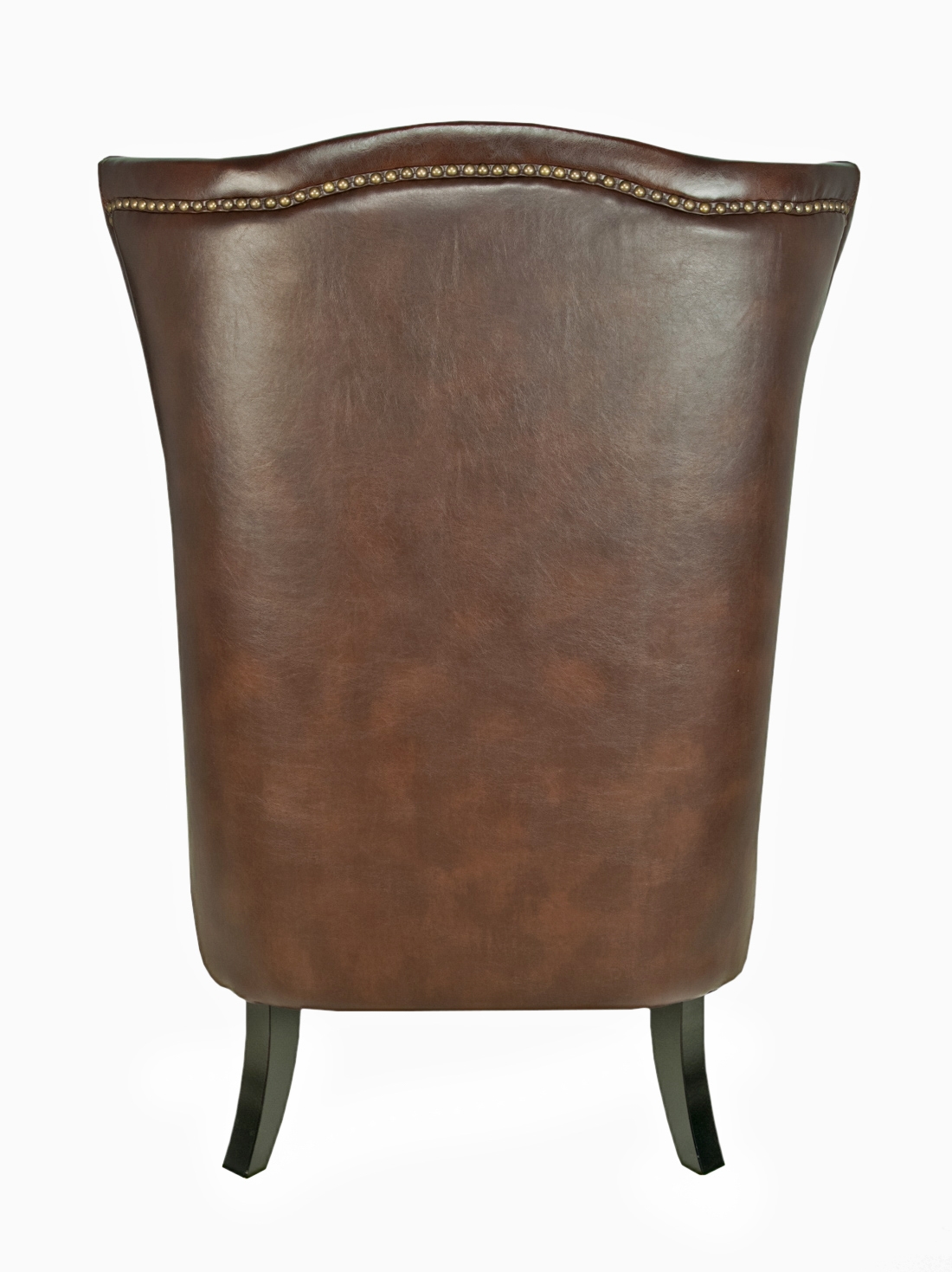 заказать Кожаное кресло каминное Chester