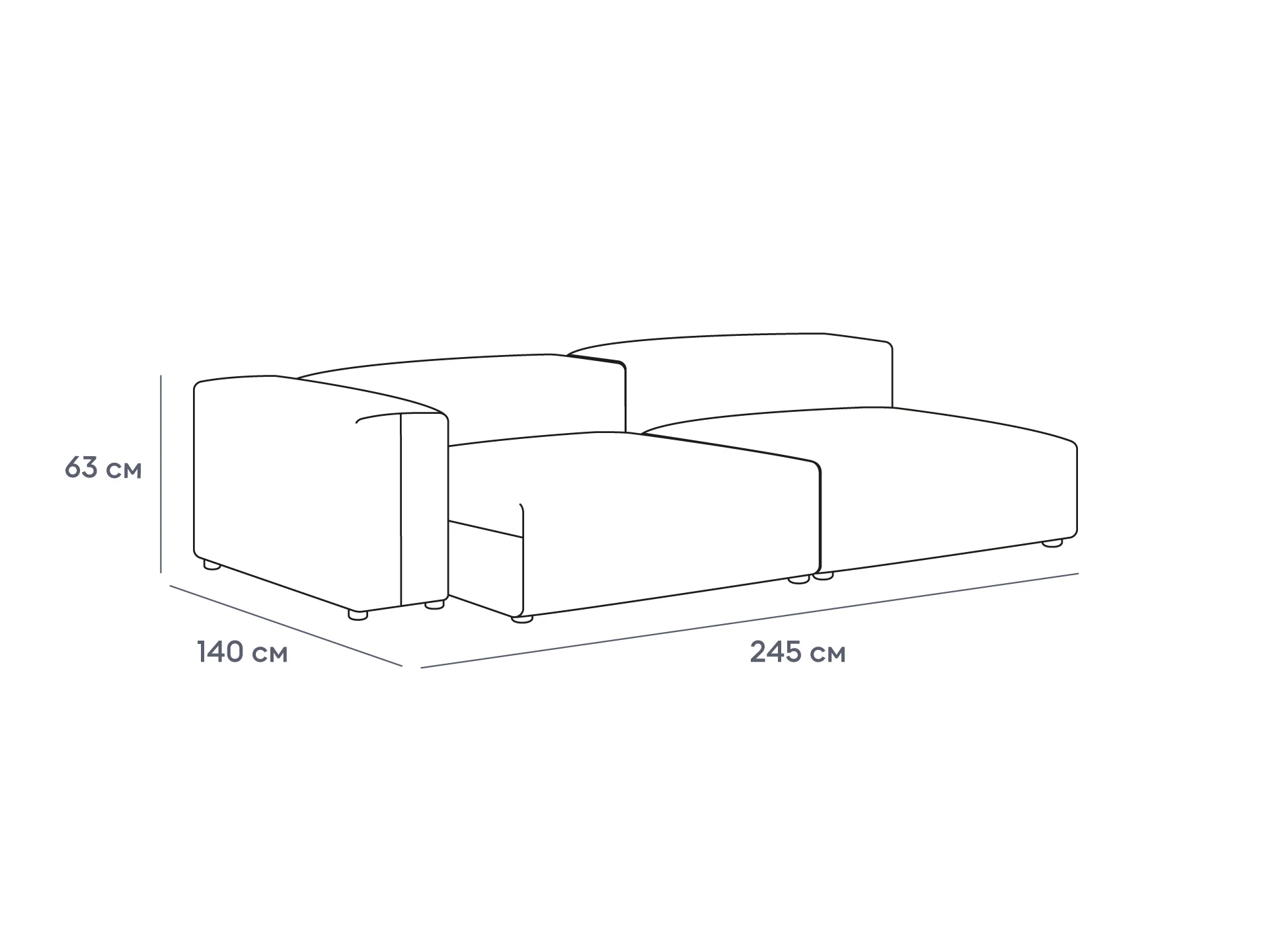 фото Модульный диван Sorrento в интерьере