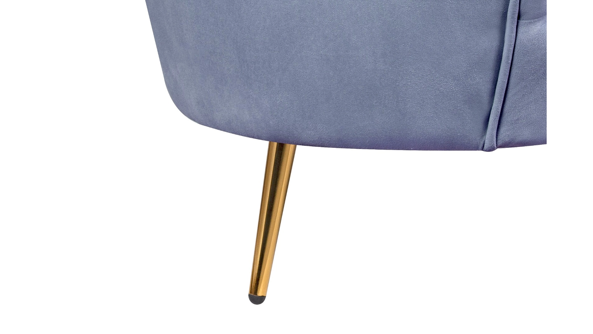 Комплект кресел и дивана ракушка Pearl Double Blue в интерьере