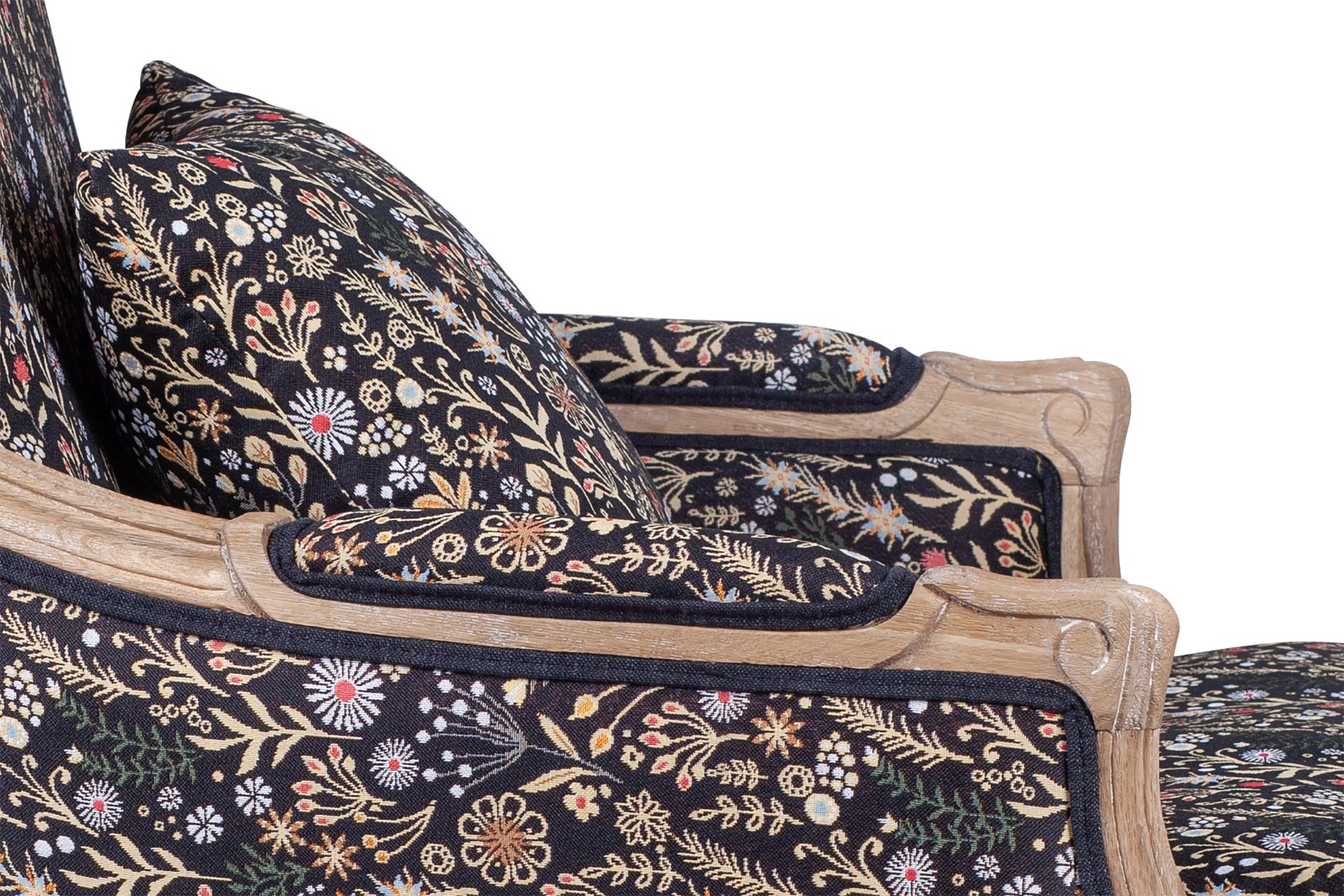 Мягкое кресло с подлокотниками Aldo Field в интерьере