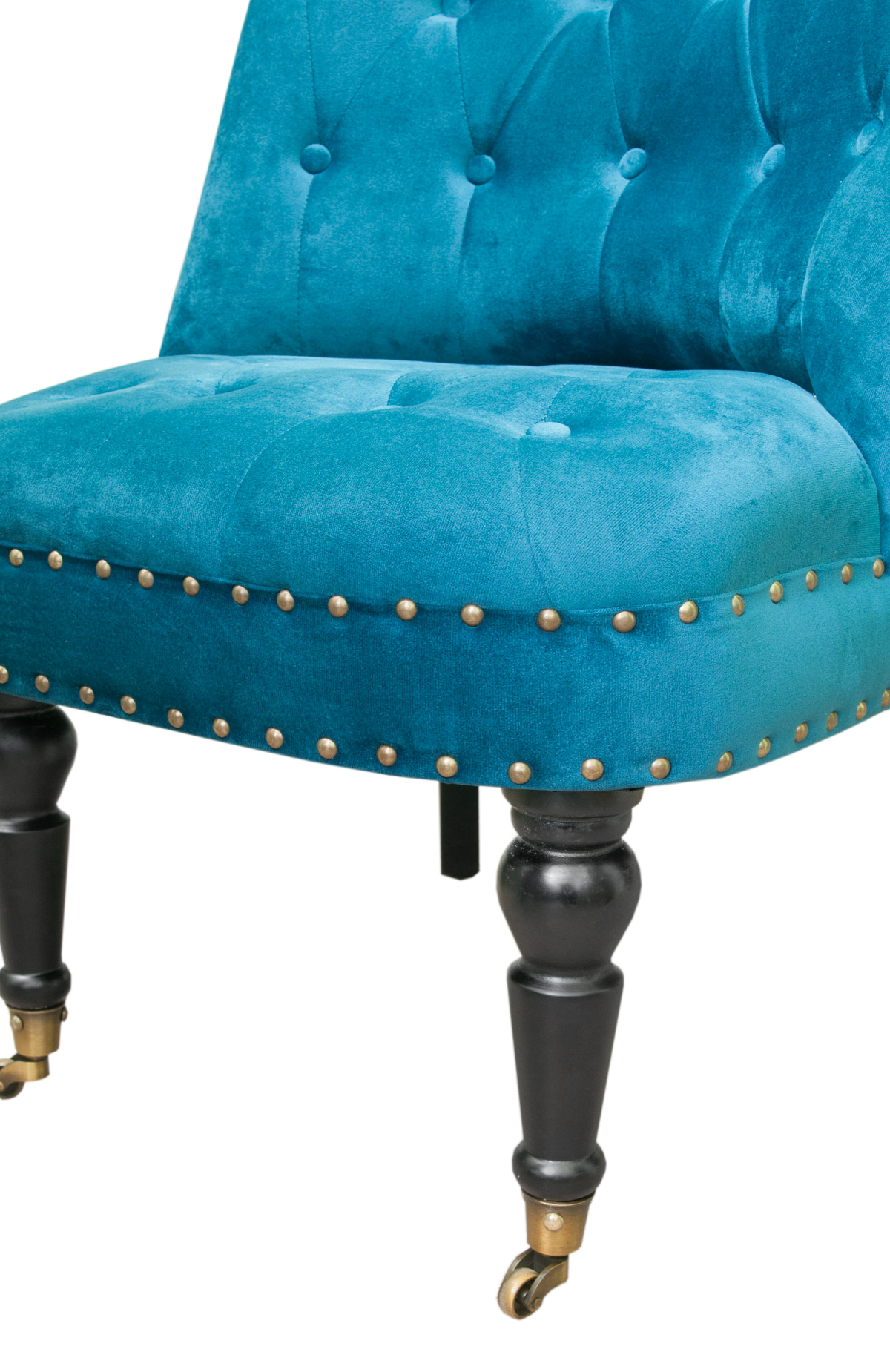 фото Низкое кресло Aviana Blue Velvet
