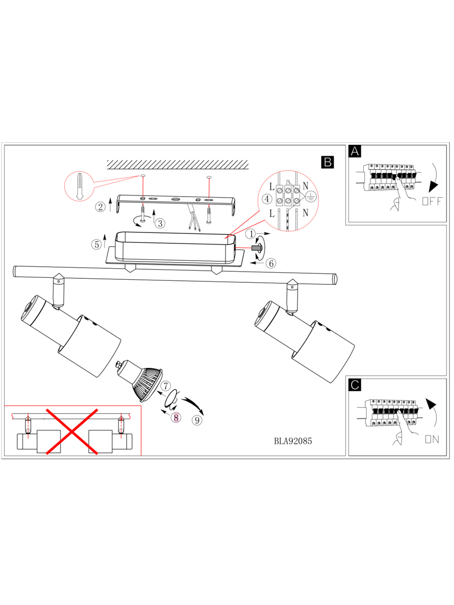 купить 92085 Светодиодный спот DAVIDA в Москве купить 92085 Светодиодный спот DAVIDA