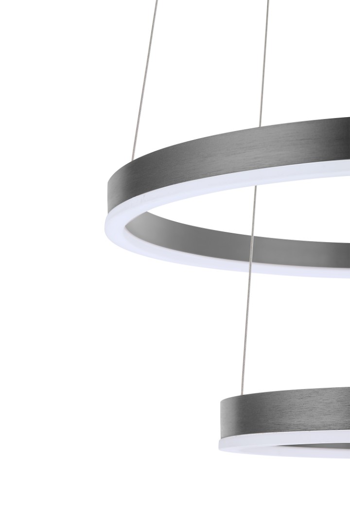 фото Люстра Orblaze 2 rings 600 black