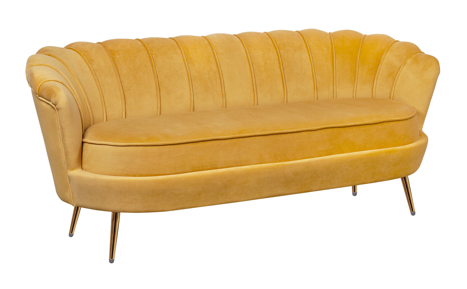 купить Дизайнерский диван Pearl Triple Yellow в Москве купить Дизайнерский диван Pearl Triple Yellow