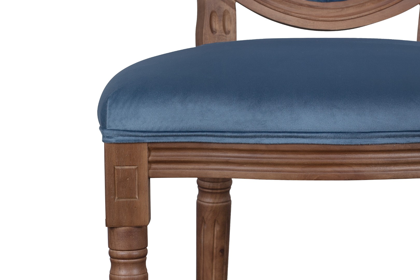 Стул для кафе Volker Leg Blue V2 в интерьере в Москве Стул для кафе Volker Leg Blue V2 в интерьере