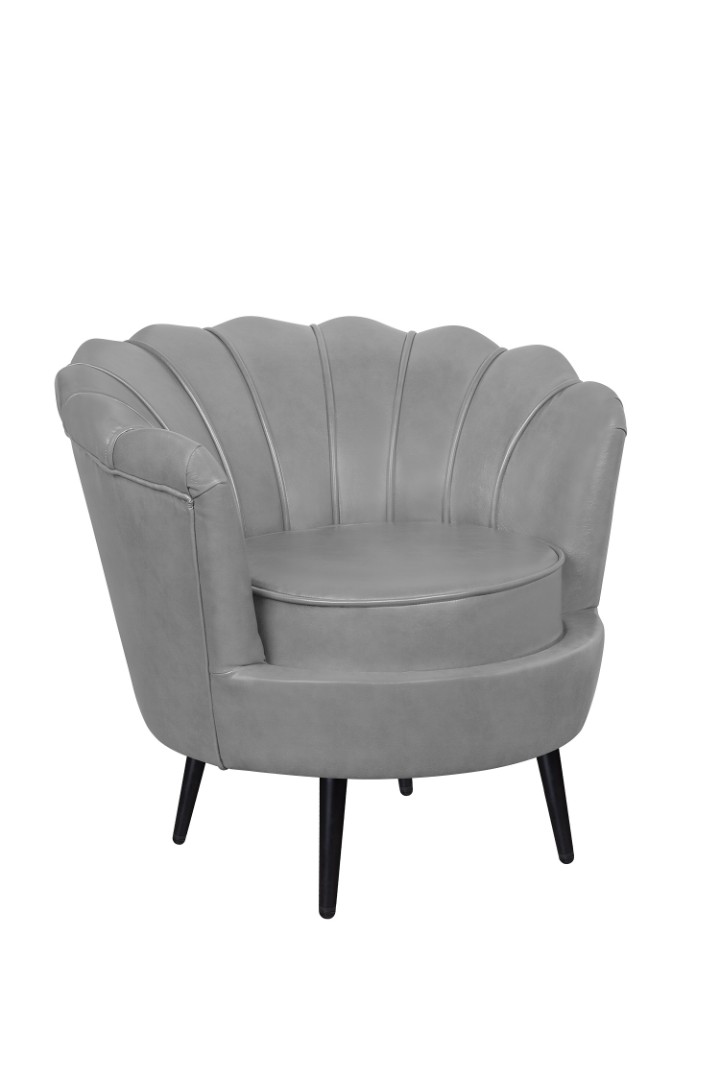 купить Низкое кресло ракушка Pearl Grey V2 на черных ножках в Москве купить Низкое кресло ракушка Pearl Grey V2 на черных ножках