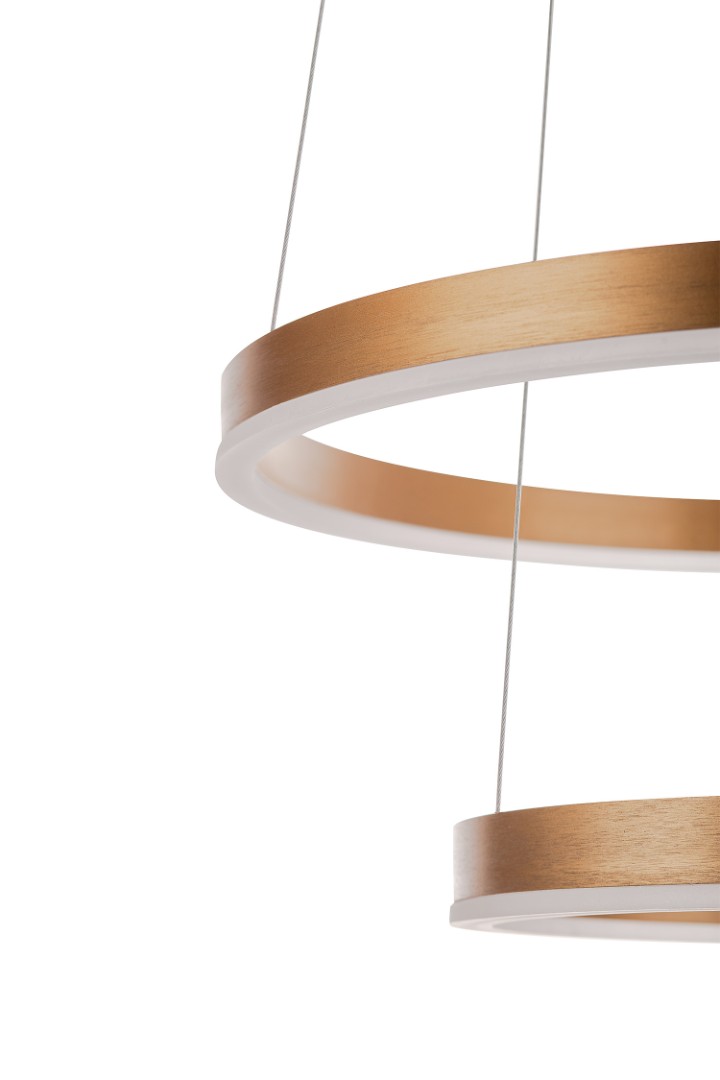 купить Люстра Orblaze 2 rings 600 gold