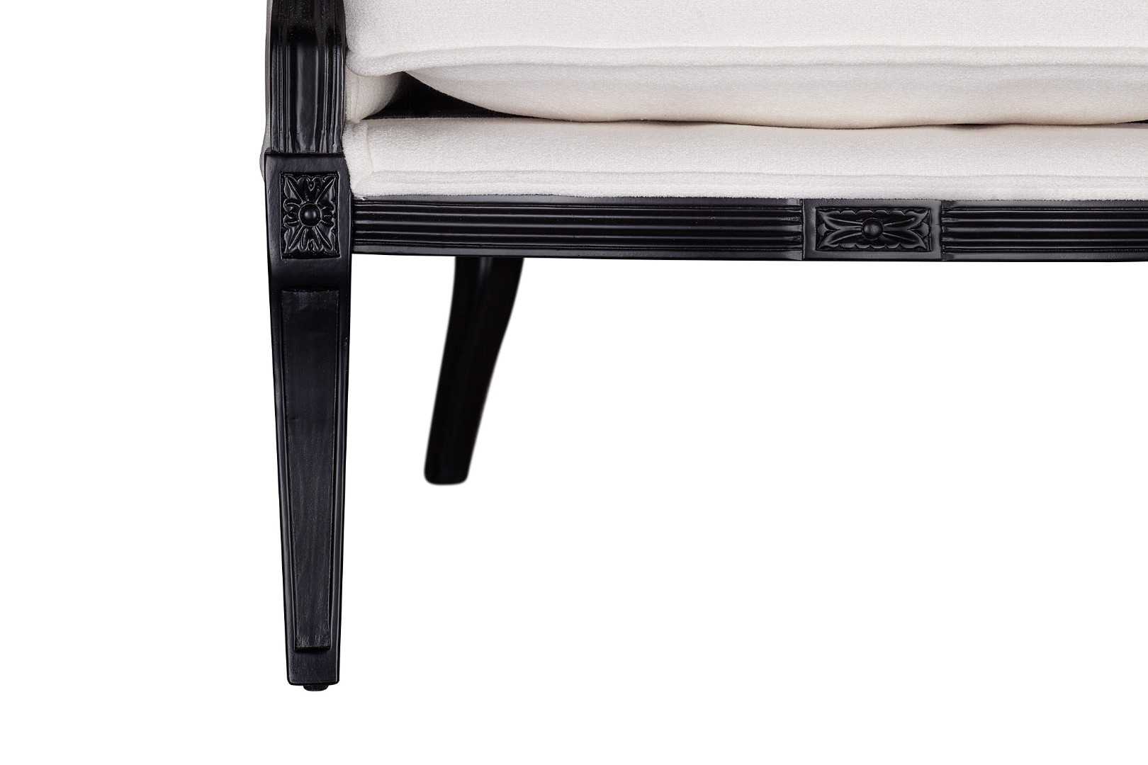 заказать стильное Мягкое полукресло с подлокотниками Tous white в Санкт-Петербурге