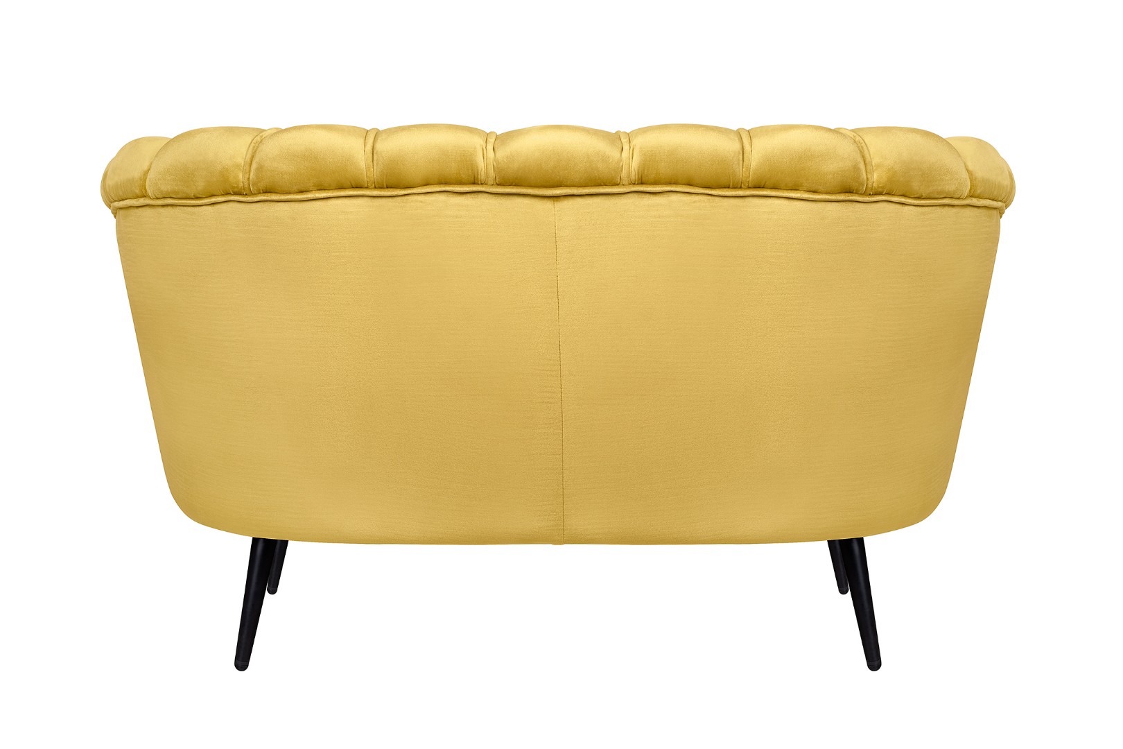 Дизайнерский диван Pearl Double Yellow на черных ножках в интернет-магазине в Москве Дизайнерский диван Pearl Double Yellow на черных ножках в интернет-магазине