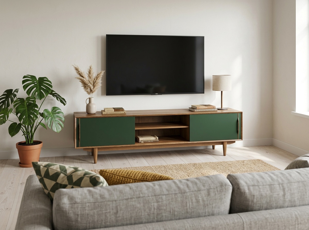 заказать Консоль в Скандинавском стиле под TV "Бруни (Bruni)" арт BR-22/6002