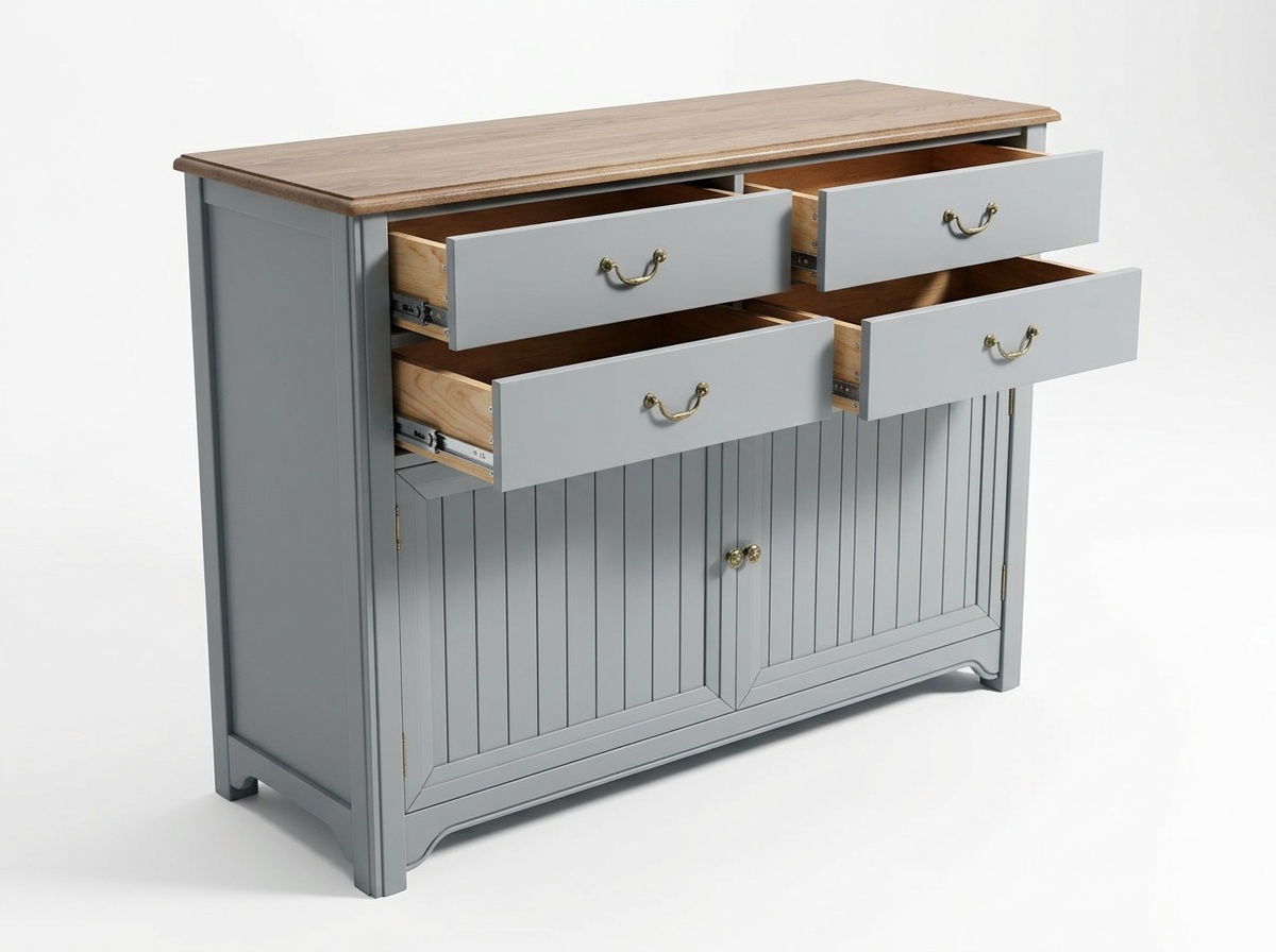 заказать Комод "Оливия (Olivia)" 4 ящика арт GA4006ETG/7040