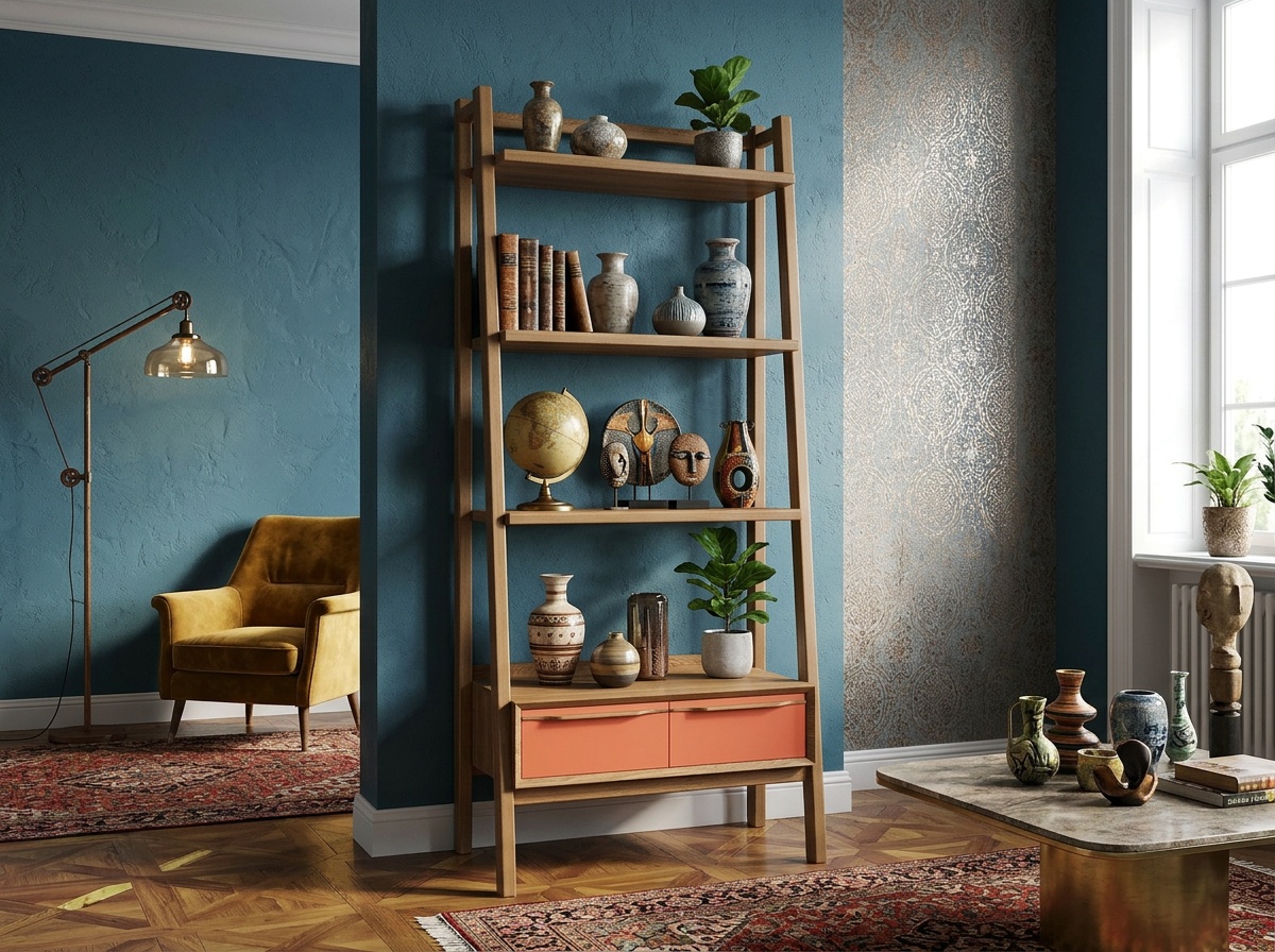 заказать Узкий стеллаж "Бруни (Bruni)" с двумя ящиками арт BR30/2012