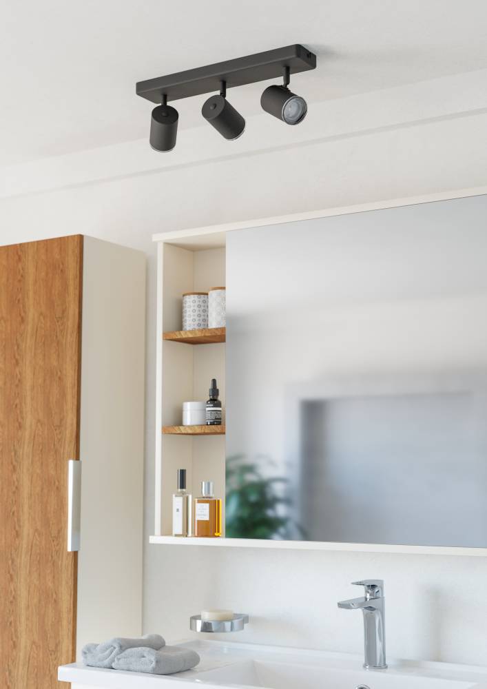 купить 901966 Спот CONSUMA 1, 3X5W(GU10), сталь, черный