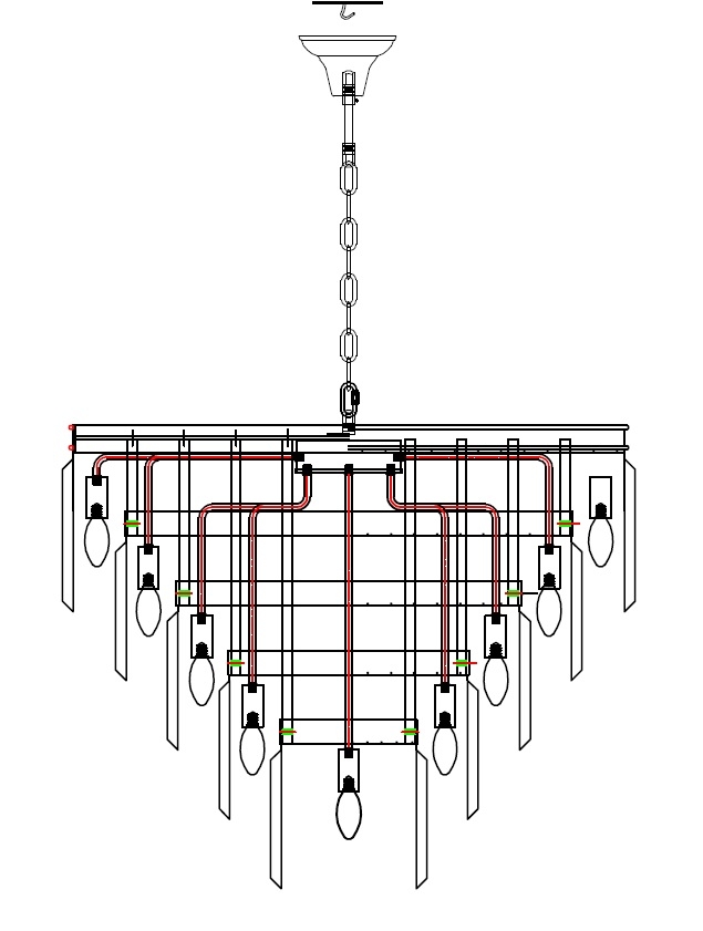 заказать Люстра Odeon 5 Rings Chrome