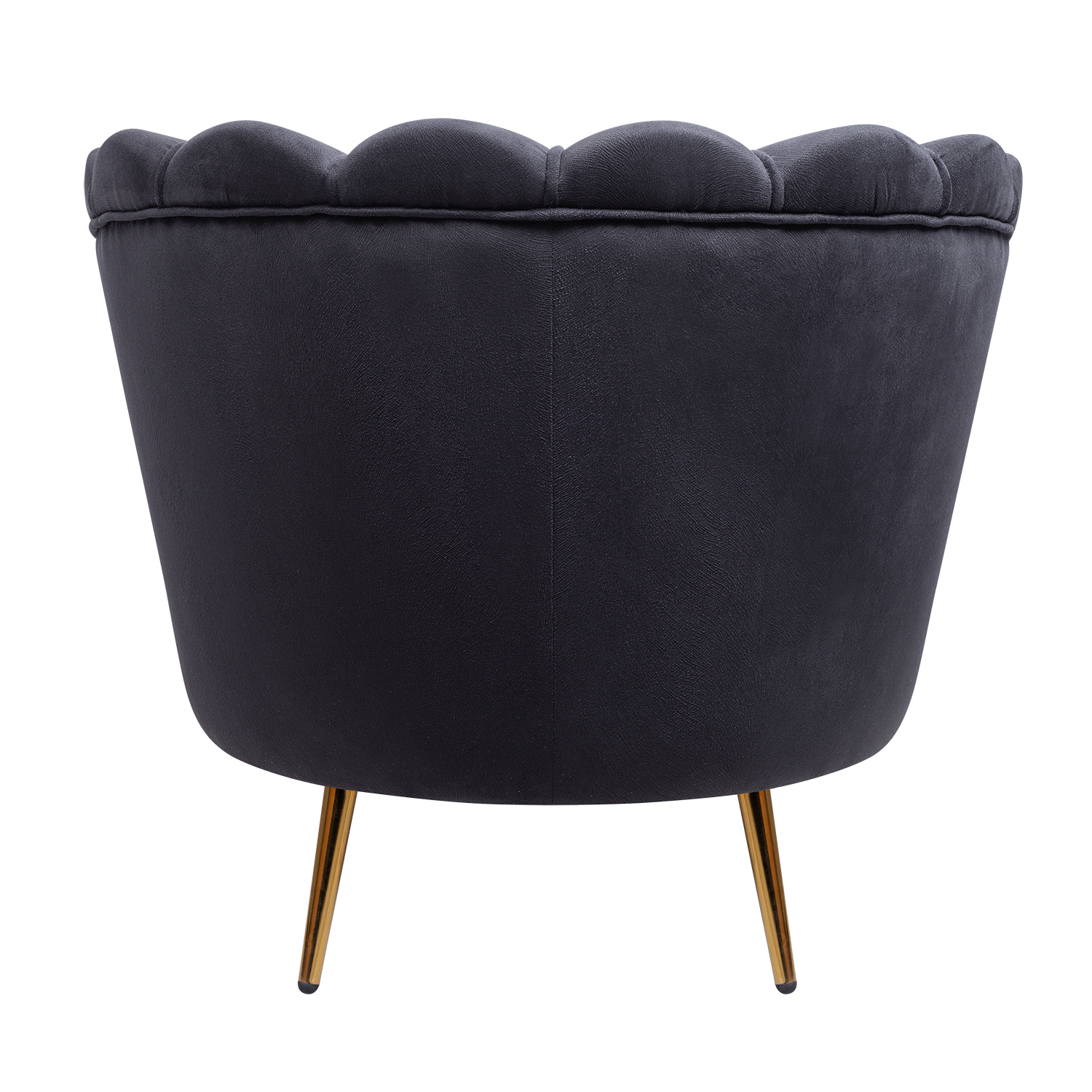 Низкое кресло ракушка Pearl Black в интернет-магазине