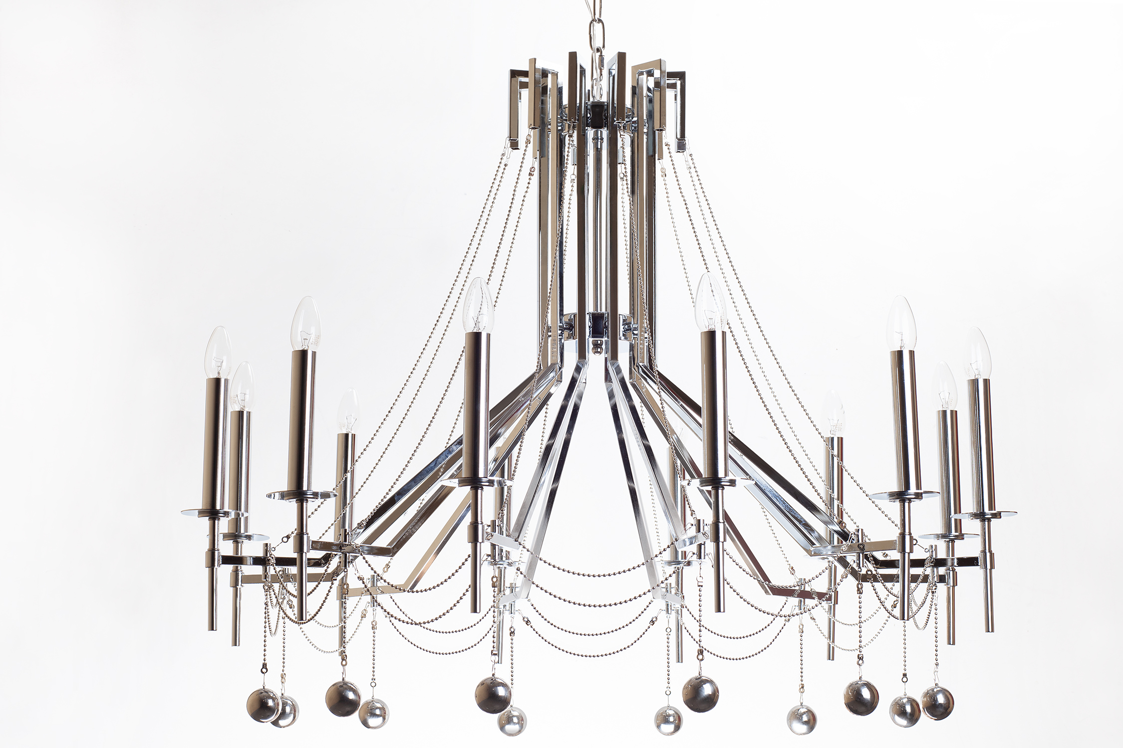 фото Люстра Rocco Silver 12