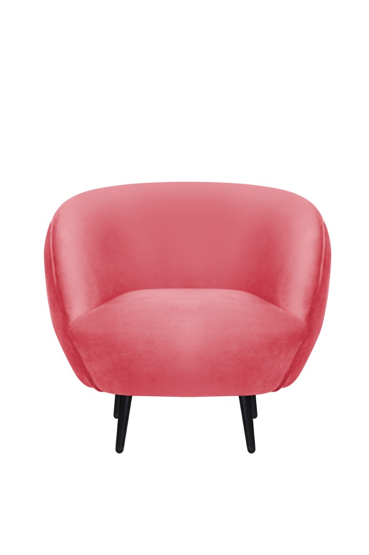 купить Мягкое кресло Small Benee Karmin на черных ножках в Москве купить Мягкое кресло Small Benee Karmin на черных ножках