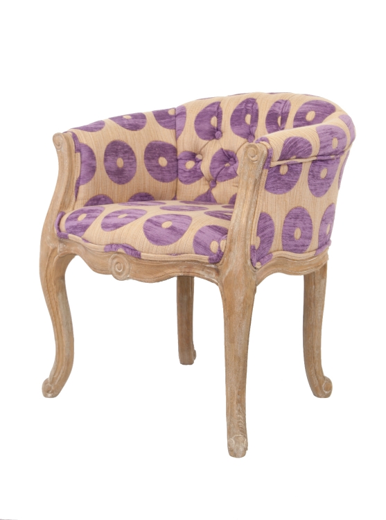 Низкое кресло ретро Kandy Purple в интернет-магазине