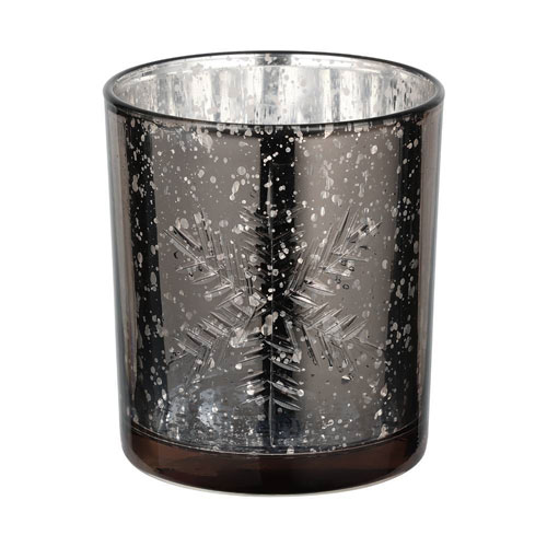 422495 Подсвечник рождественский LUKUT, стекло/серебро, 70х80х70 мм в Санкт-Петербурге 422495 Подсвечник рождественский LUKUT, стекло/серебро, 70х80х70 мм