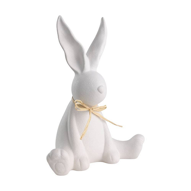 427901 Статуэтка Заяц GOPENG, H-215, фарфор, белый в Санкт-Петербурге 427901 Статуэтка Заяц GOPENG, H-215, фарфор, белый
