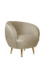 Мягкое кресло для гостиниц Small Benee Taupe