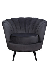Низкое кресло Pearl Black V2