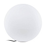 Уличный напольный светильник MONTEROLO-Z, E27, 1X9W, IP65, H300, ?300, пластик, белый