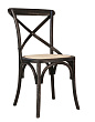 Стул Cross Back Black Brush №1