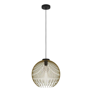 901003 Подвесной светильник VENEZUELA, 1х40W (E27), H1100, ?400, сталь / черный