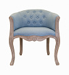 Низкое кресло Kandy Light Blue №0