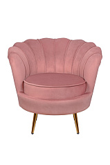 Низкое кресло ракушка Pearl Pink V3 в Санкт-Петербурге