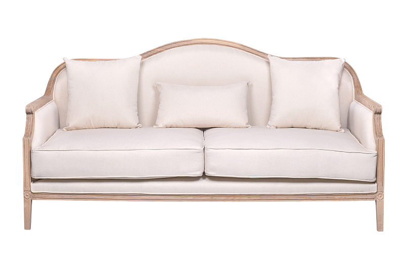 Диван с высокой спинкой Madesta Beige