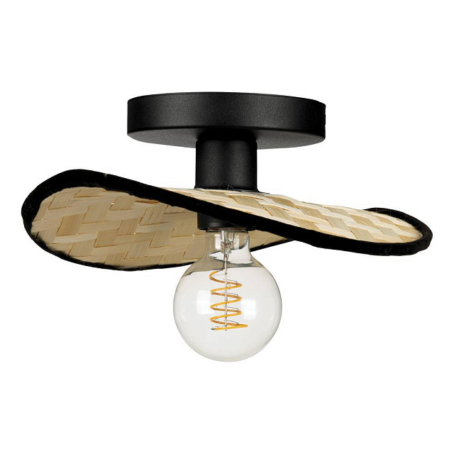 44045 Бра MARYWELL, 1x40W(E27), сталь, черн/дерево(бамбук), коричн в Санкт-Петербурге 44045 Бра MARYWELL, 1x40W(E27), сталь, черн/дерево(бамбук), коричн