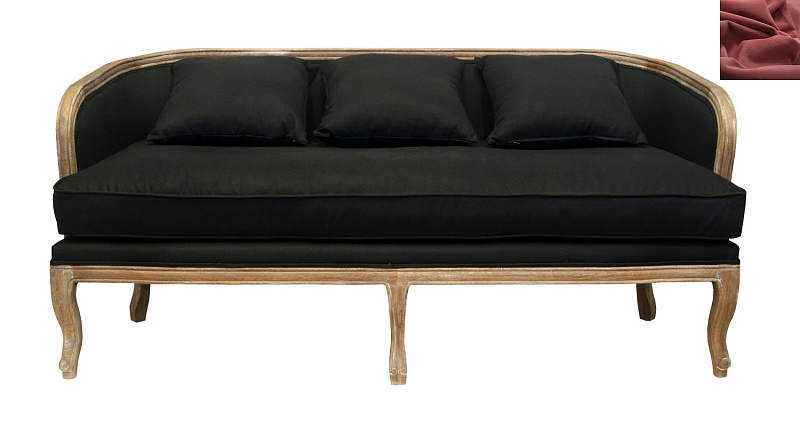 Красный диван Nora классический в Санкт-Петербурге Красный диван Nora классический