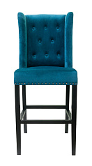 Дизайнерский барный стул Skipton Blue Velvet в Санкт-Петербурге