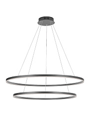 Люстра Orblaze 2 rings 1000 black в Санкт-Петербурге