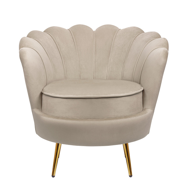 Низкое кресло ракушка Pearl Taupe в Санкт-Петербурге Низкое кресло ракушка Pearl Taupe