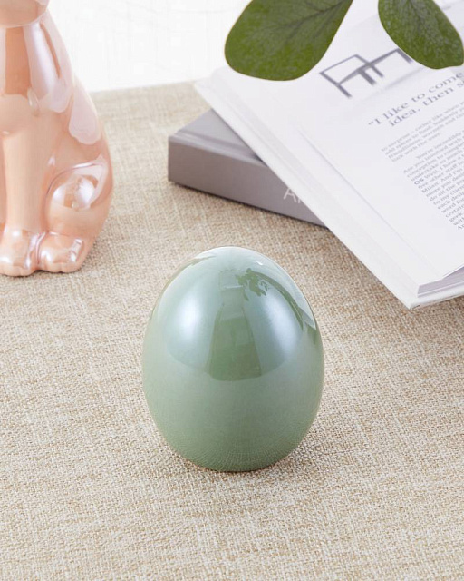 427992 Фигурка Яйцо YAYPAN, ?68, H86, керамика, мятно-зеленый в Санкт-Петербурге 427992 Фигурка Яйцо YAYPAN, ?68, H86, керамика, мятно-зеленый
