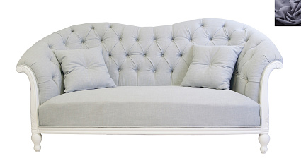 Французский диван Velina цвет серый