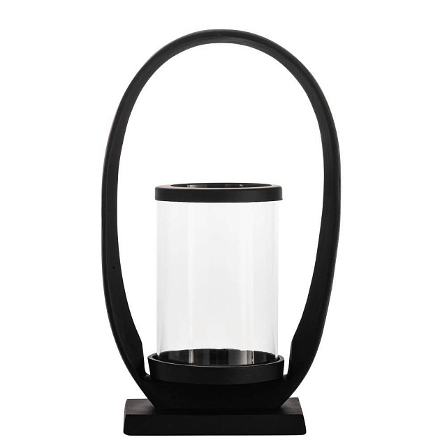 422054 Подсвечник CALONAGAS, L190, B110, H320, алюминий, черно-прозрачный в Санкт-Петербурге 422054 Подсвечник CALONAGAS, L190, B110, H320, алюминий, черно-прозрачный