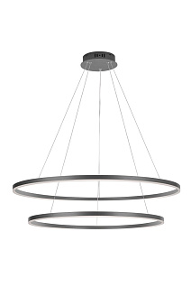 Люстра Orblaze 2 rings 800 black