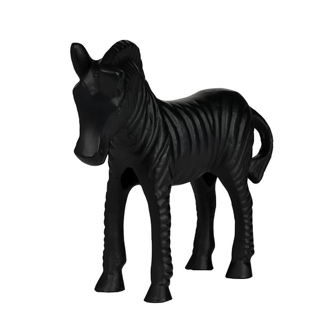 427448 Фигурка Зебра JAGNA L255, B95, H255 алюминий, черный в Санкт-Петербурге 427448 Фигурка Зебра JAGNA L255, B95, H255 алюминий, черный